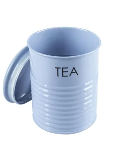 Tea & Sugar Jar - Set Of 2 (Blue, Each 900 mL)