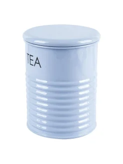 Tea & Sugar Jar - Set Of 2 (Blue, Each 900 mL)