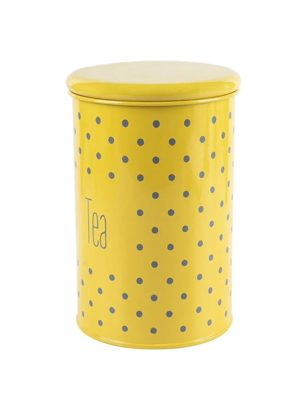 Tea & Sugar Jar - Set Of 2 (Yellow, Each 900 mL)