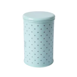 Tea & Sugar Jar (Each 900 Ml) + Cookie & Namkeen Jar (Each 1700 Ml) - Polka Dot Green, Set Of 4