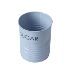 Tea & Sugar Jar (Each 900 Ml) + Biscuits & Namkeen Jar (Each 1700 Ml) - Light Blue, Set Of 4