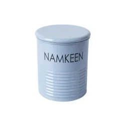 Tea & Sugar Jar (Each 900 Ml) + Biscuits & Namkeen Jar (Each 1700 Ml) - Light Blue, Set Of 4