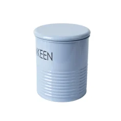 Tea & Sugar Jar (Each 900 Ml) + Biscuits & Namkeen Jar (Each 1700 Ml) - Light Blue, Set Of 4