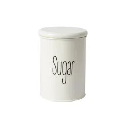 Tea & Sugar Jar (Each 900 Ml) + Biscuits & Namkeen Jar (Each 1700 Ml) - White, Set Of 4