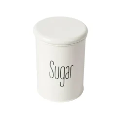 Tea & Sugar Jar (Each 900 Ml) + Biscuits & Namkeen Jar (Each 1700 Ml) - White, Set Of 4