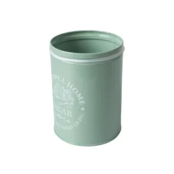 Tea & Sugar Jar (Each 850 Ml) + Biscuits & Namkeen Jar (Each 1300 Ml) - Green, Set Of 4