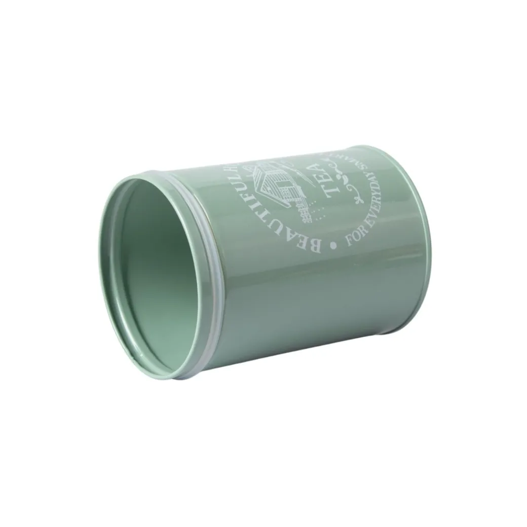 Tea & Sugar Jar (Each 850 Ml) + Biscuits & Namkeen Jar (Each 1300 Ml) - Green, Set Of 4