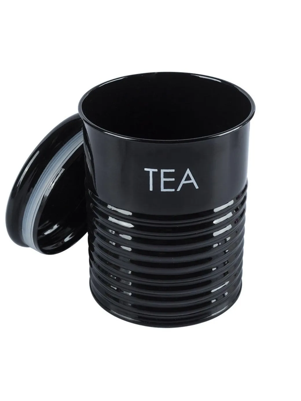 Tea Jar with Lid - (Black, 900mL)