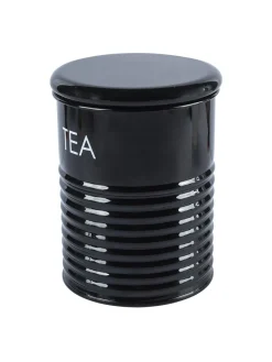 Tea Jar with Lid - (Black, 900mL)