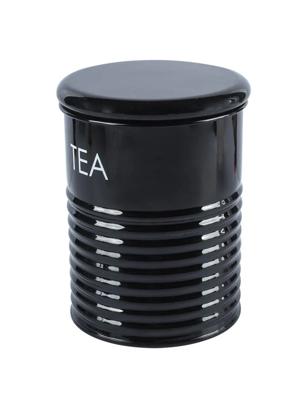 Tea Jar with Lid - (Black, 900mL)