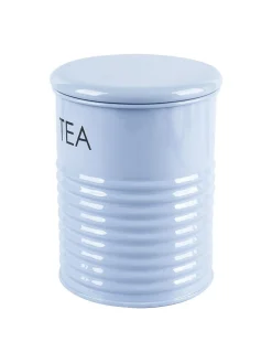 Tea Jar with Lid - (Blue, 900mL)