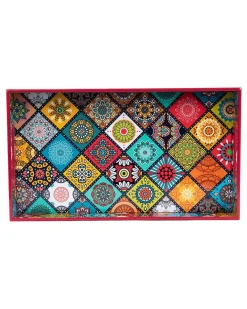 Traditional MDF Multi Style Tray with Handle