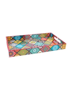 Traditional MDF Multi Style Tray with Handle