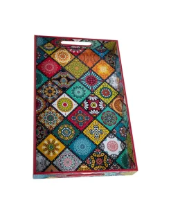 Traditional Multi Style Tray with Handle