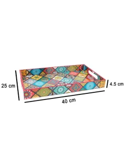 Traditional Multi Style Tray with Handle