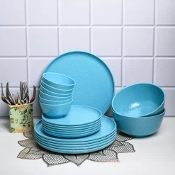 Turquoise Dinner Sets - 20 Pcs