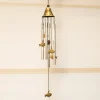 Unique Copper Decorative Wind Chime For Home - 7 X 7 X 53.5 Cm