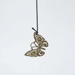 Unique Silver & Copper Decorative Wind Chime For Home - 7 X 7 X 53.5 Cm