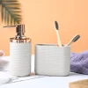 VON CASA Bathroom Set - Light Beige
