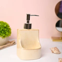 VON CASA Beige Kitchen Soap Dispenser - 350ml