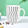 VON CASA Black & White Mug - 380Ml