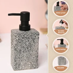 VON CASA Black Soap Dispenser - 350ml