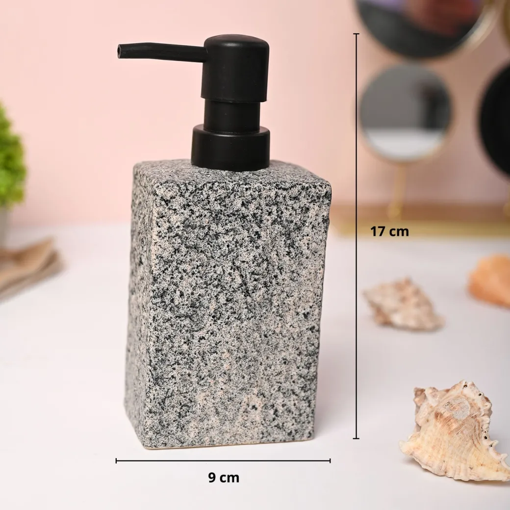 VON CASA Black Soap Dispenser - 350ml