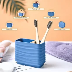 VON CASA Blue Toothbrush Holder