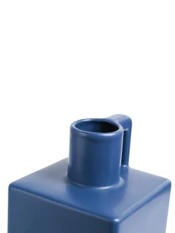 VON CASA Ceramic Blue Vase