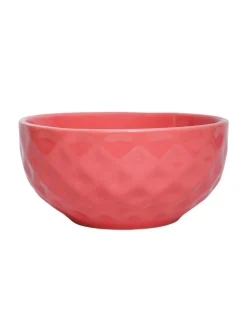 VON CASA Ceramic Bowl - 450Ml, Light Pink