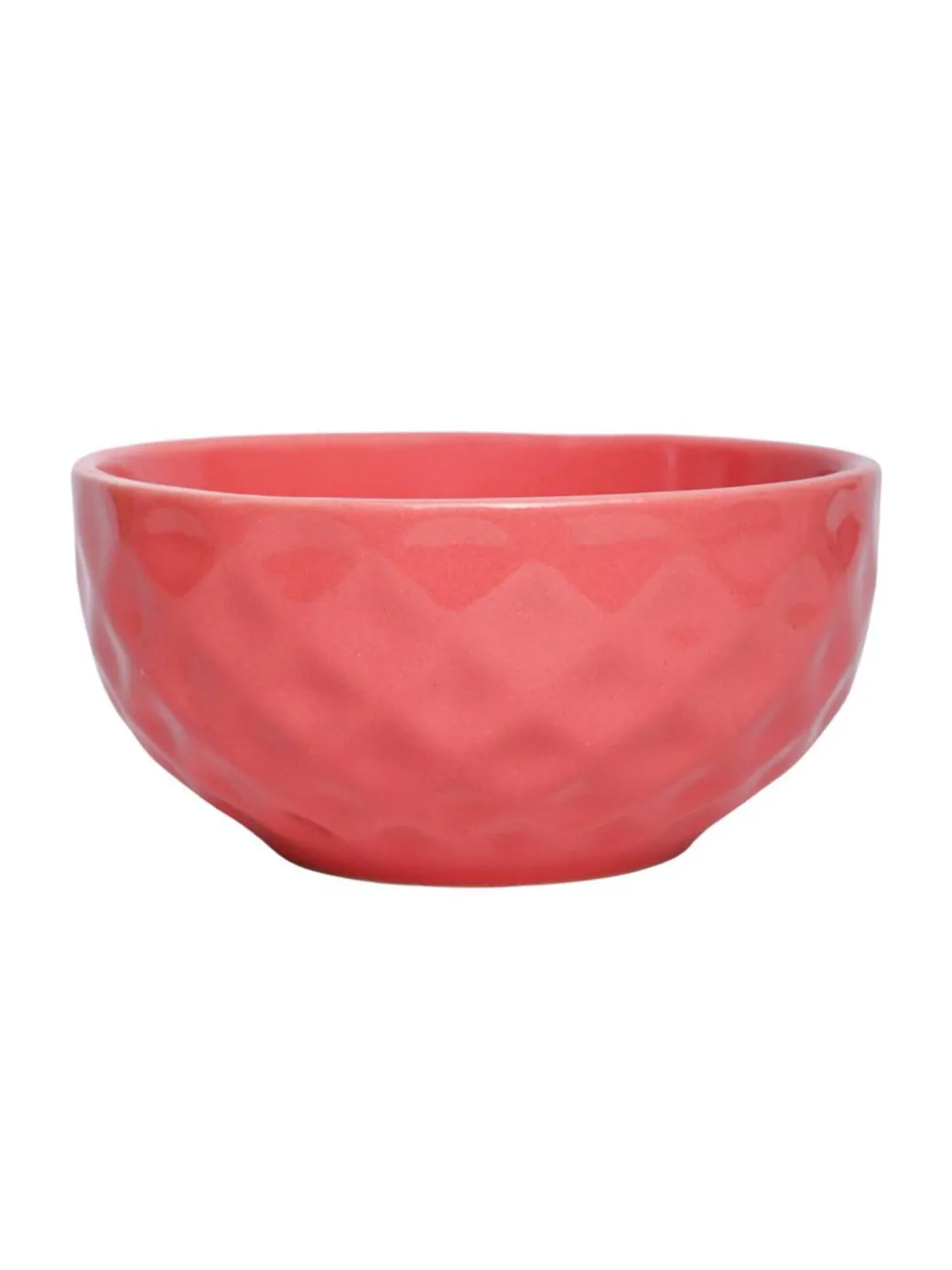 VON CASA Ceramic Bowl - 450Ml, Light Pink