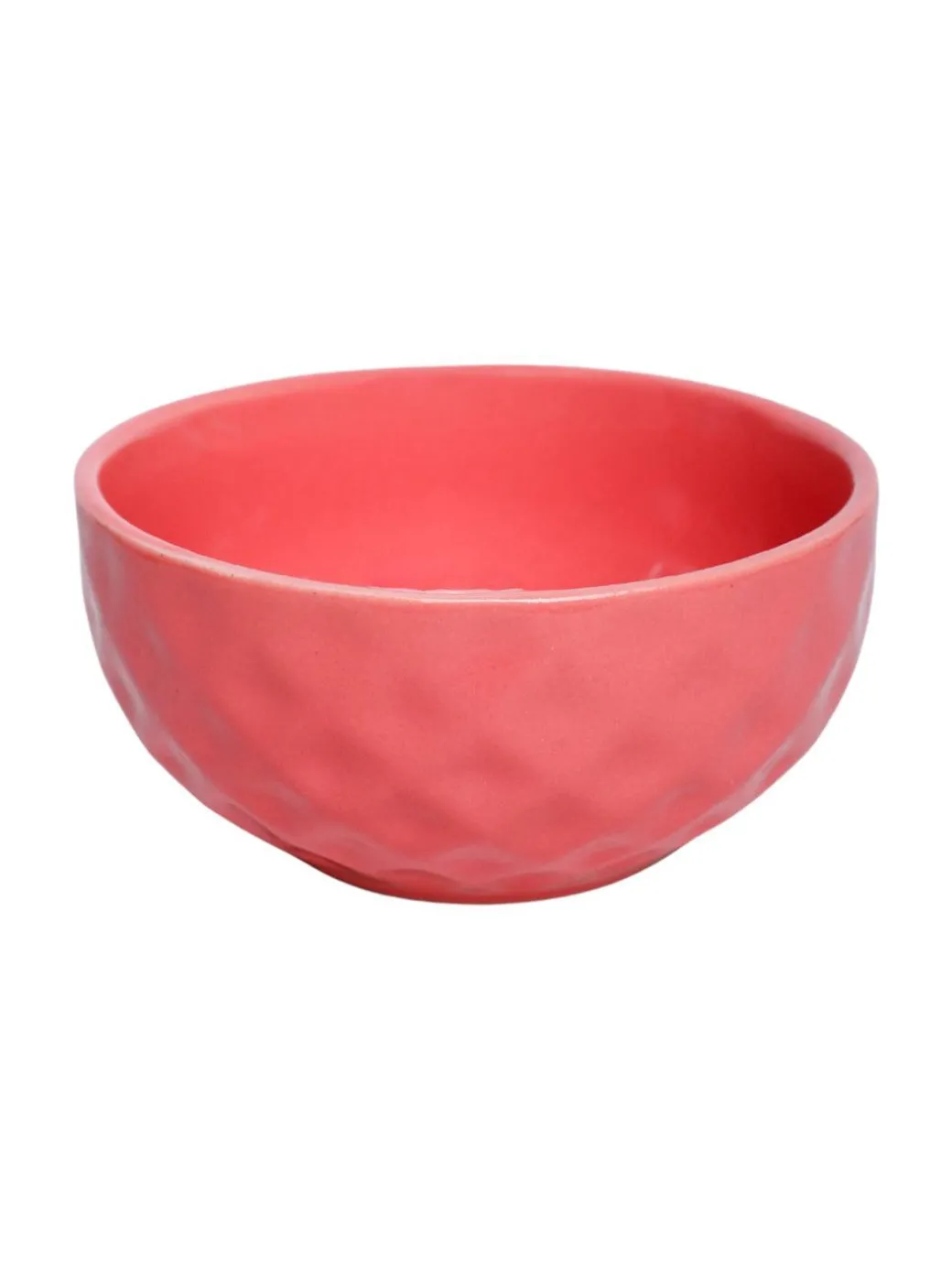 VON CASA Ceramic Bowl - 450Ml, Light Pink