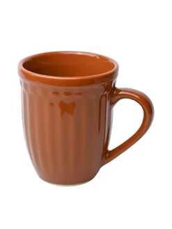 VON CASA Ceramic Coffee & Tea Mug - 300 Ml, Brown