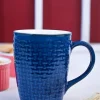 VON CASA Ceramic Coffee Mug - 320 Ml, Blue