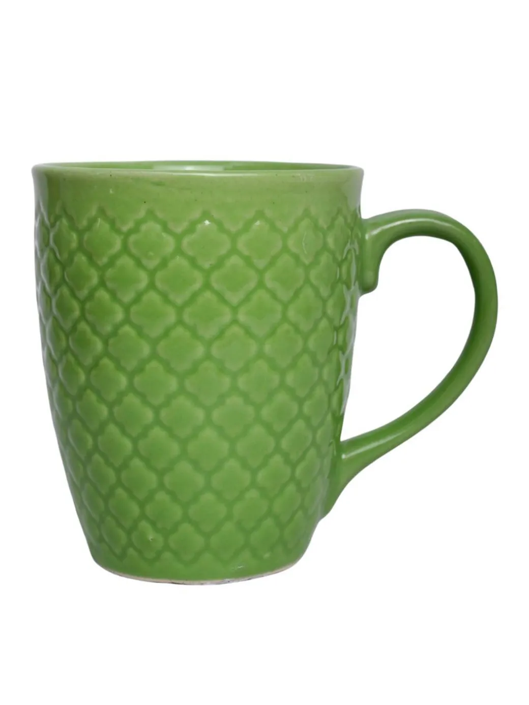 VON CASA Ceramic Coffee Mug - 320 Ml, Green