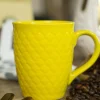 VON CASA Ceramic Coffee Mug - 320 Ml, Yellow