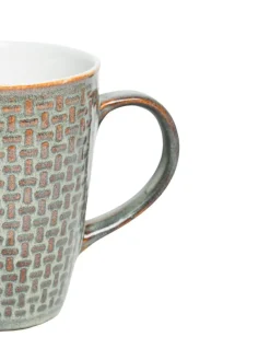 VON CASA Ceramic Coffee Mug - 320 Ml, Dull Brown