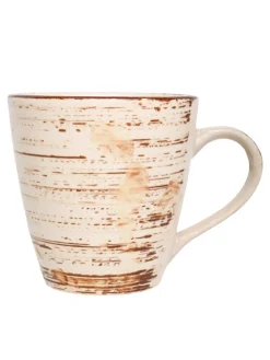 VON CASA Ceramic Mug - 330Ml, Cream