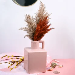 VON CASA Ceramic Peach Vase