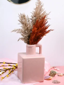 VON CASA Ceramic Peach Vase