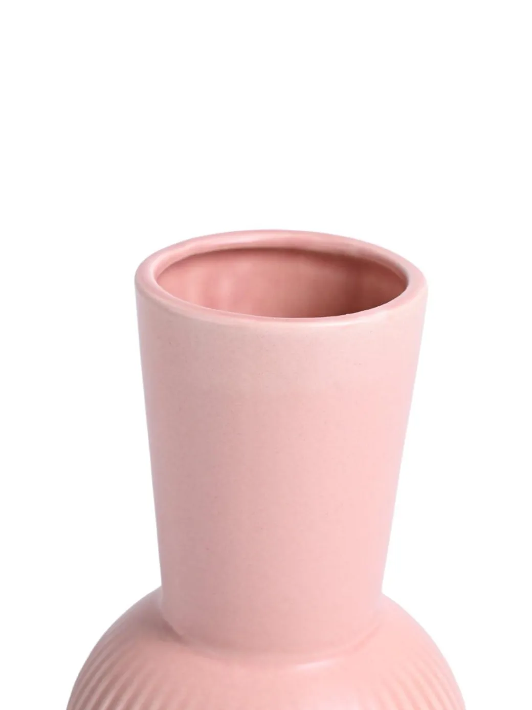 VON CASA Ceramic Peach Vase