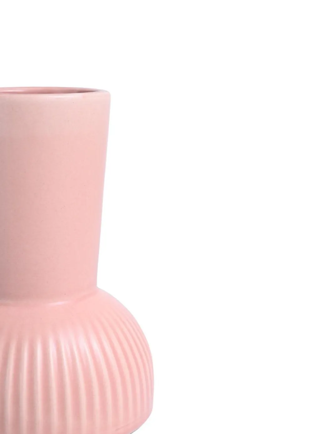 VON CASA Ceramic Peach Vase