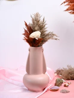 VON CASA Ceramic Peach Vase