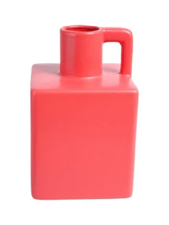 VON CASA Ceramic Red Vase