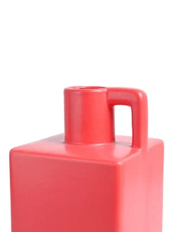 VON CASA Ceramic Red Vase