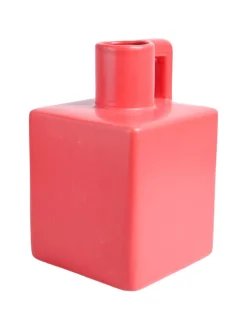 VON CASA Ceramic Red Vase