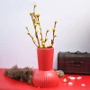 VON CASA Ceramic Red Vase