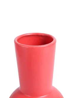 VON CASA Ceramic Red Vase