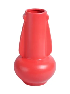 VON CASA Ceramic Red Vase