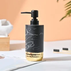 VON CASA Charcole Soap Dispenser - 200Ml